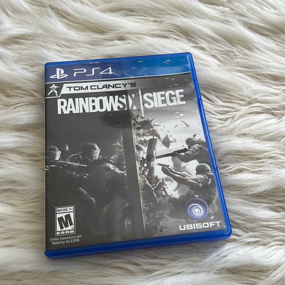 PS4 Rainbow Six Siege game